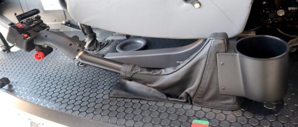 3D Printer aircraft Center Console cup holder in aircraft in cock pit